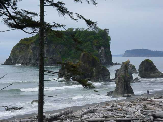 More sea stacks
