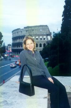 Jen at Colosseum