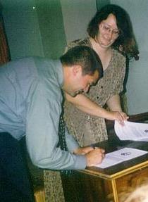 Jeff Signs Life Away