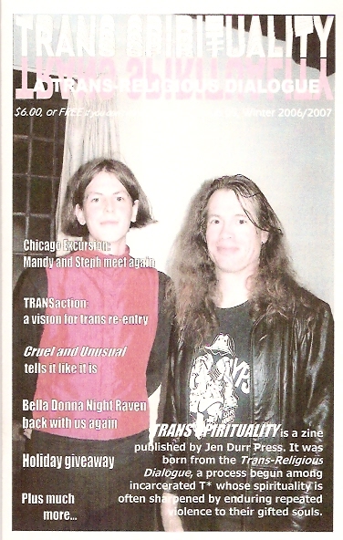 Click here to view contents of TRANS SPIRITUALITY issue 05