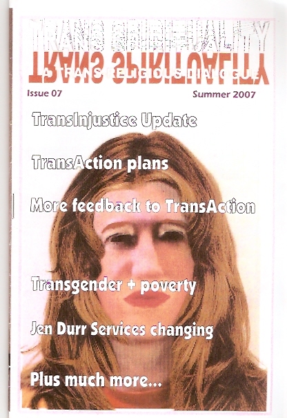 Click here to view contents of TRANS SPIRITUALITY issue 07