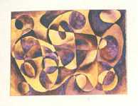 This is a watercolor.  Dont ask why, but for some reason it reminds me of jazz music.
