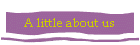 A little about us