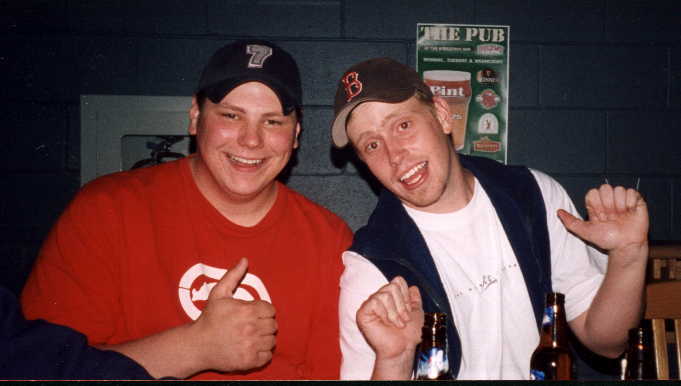 dave and peter at the breezeway