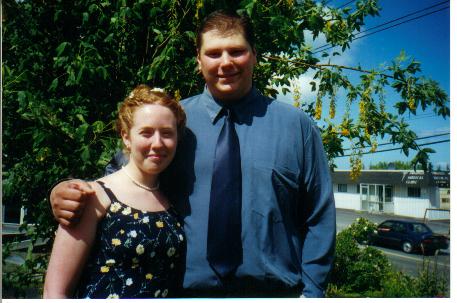 on our way to mark's wedding