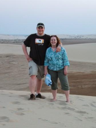 Dave and Me in the desert