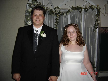 relaxed at the reception