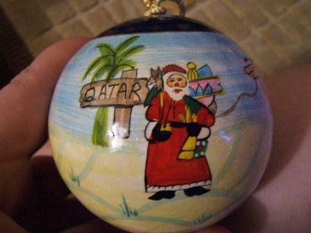 Santa Goes To Qatar