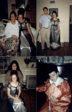 Huela 7 Vicky before the AHS Military Ball 2/12/99/Rich & Vicky/ Jenni & Vicky/ Oscar, the Grad :5/97