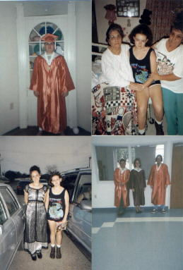 Oscar: 5/97/Huela, Kathy & Grandma Lala: 2/99/Vicky and Kathy: 2/99/Oscar. Candace Stephens & Cody Wallace, the GRADS: 5/97