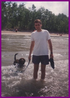 Cally & Wade at Sandbanks