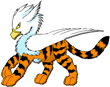 Whitefang, is mate to Blackfang and mother of the two young. She's more to back down then fight, but will fight when she has to.