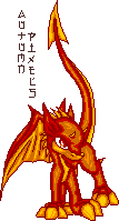 Little Shi-Sho is an orphan and tands to stay near Flame. 