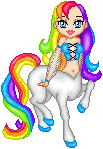 Rainbow, a playfull fillea that reminds you of the rainbow.