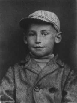 George Preiss as a young boy