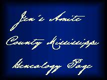 Link to Jen's Amite County Mississippi Genealogy Page