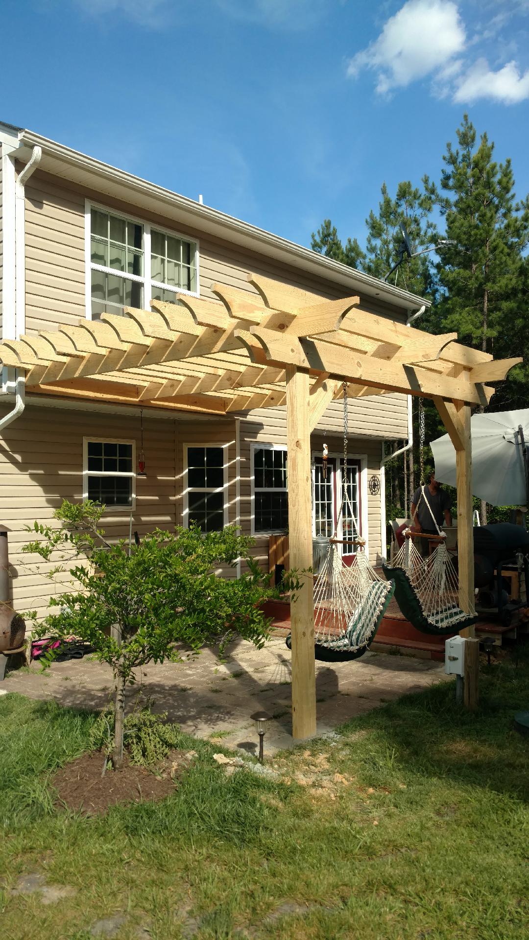 Finished Pergola
