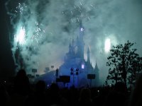 fireworks over the castle