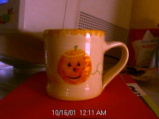 pumpkin mug