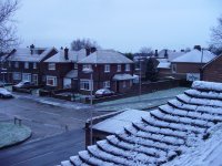 snow to the right