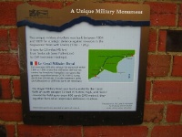 the Military Canal is a short walk away, between the houses and the sea.