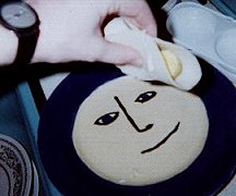 Enjoy an exploding egg snack!