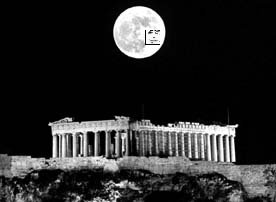 Same place. Winter Solstice. December 22, 1999. The last full moon of the century. From the La Jornada web site.