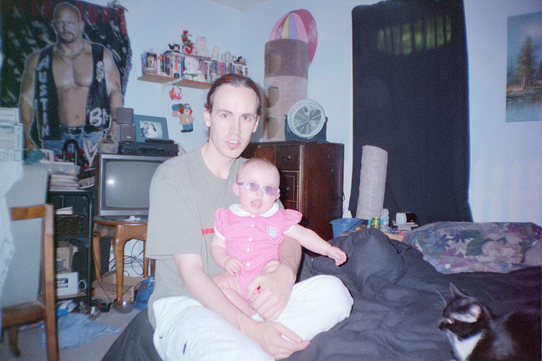 Reiko with Daddy