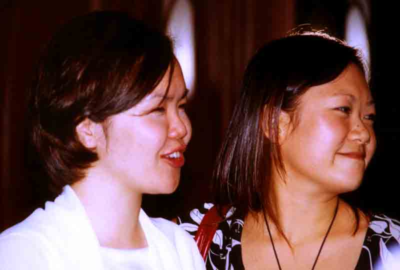 joyce & hahs. (no, dats her real name) Her adopted one is Porky. Yeah, just call her hahs.