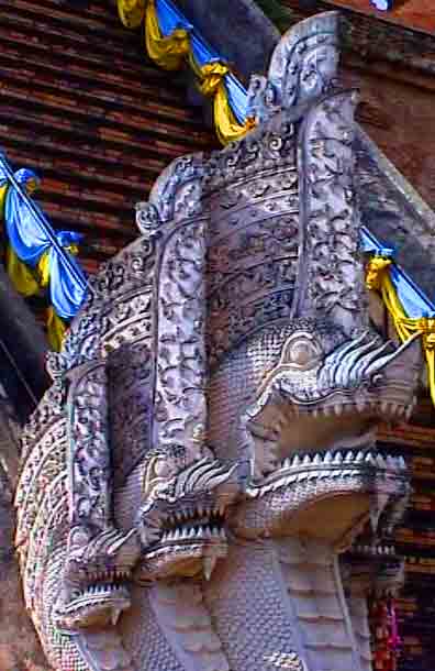 sacred gate guardian & golden buddha