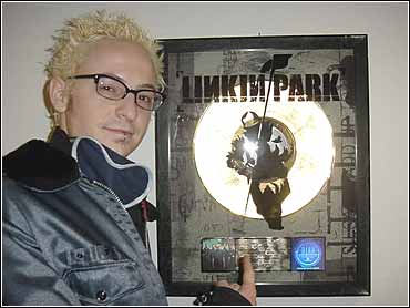 Chester Still Shot [Hybrid Theory Gold Record]