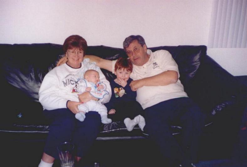 grandma & grandpa playin with Nickinis