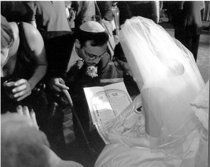 Legally married!