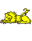 Lion doing his thing