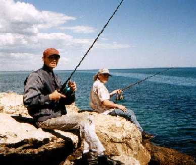Yas, Jason & Jez Fishing