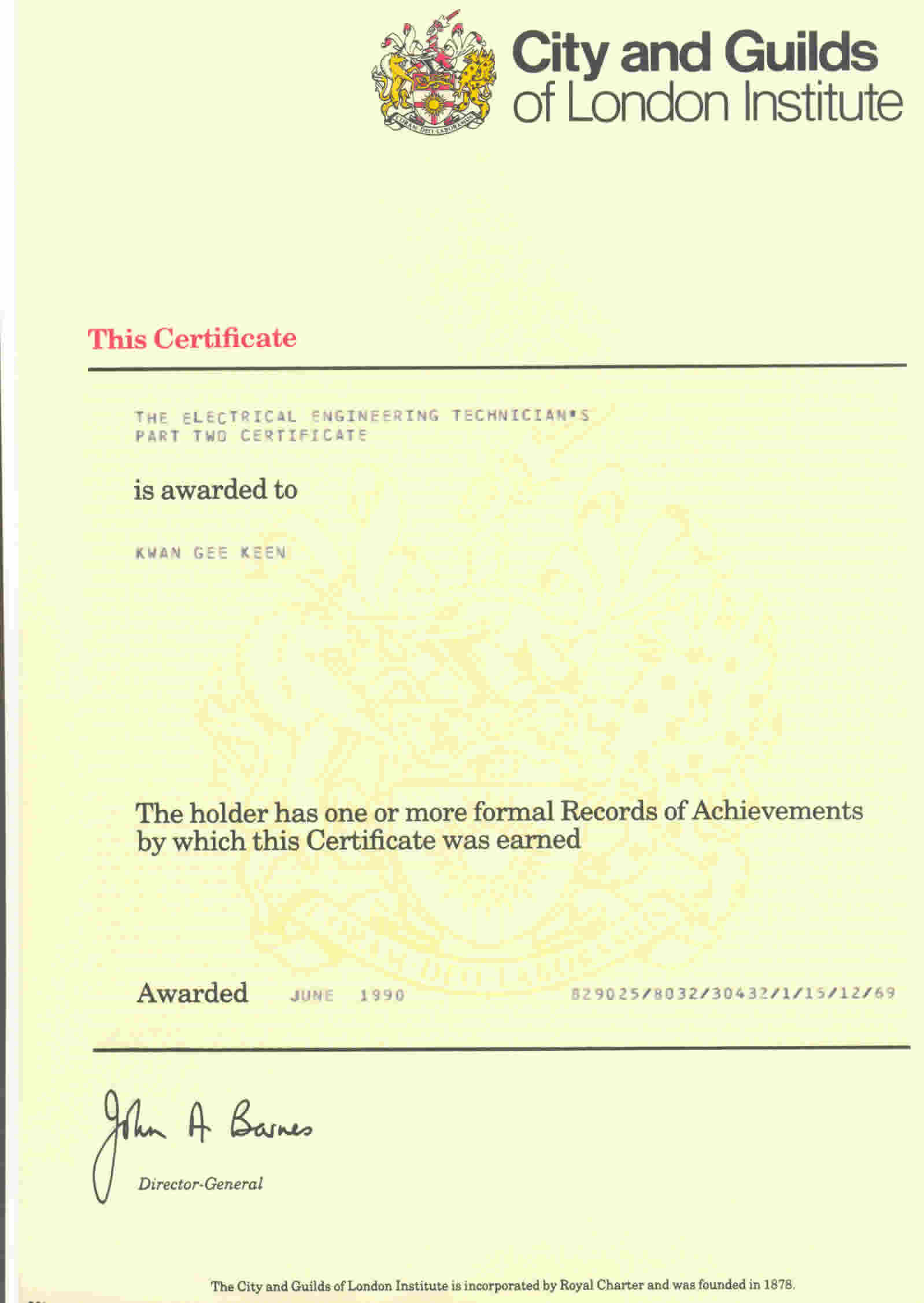 Electrical and Electronics