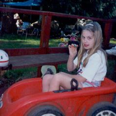 Holly around 10 years old!