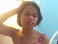 One of Rica's favorites of herself! "Hot!"