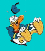 Donald Duck Laughing!