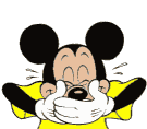 Mickey Mouse Laughing!