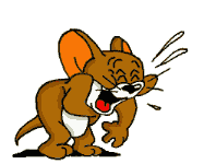Jerry of "Tom & Jerry" Laughing!