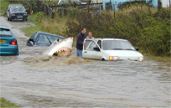 Don't get out of the car!