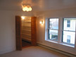 Right bedroom, with huge walk-in closet open