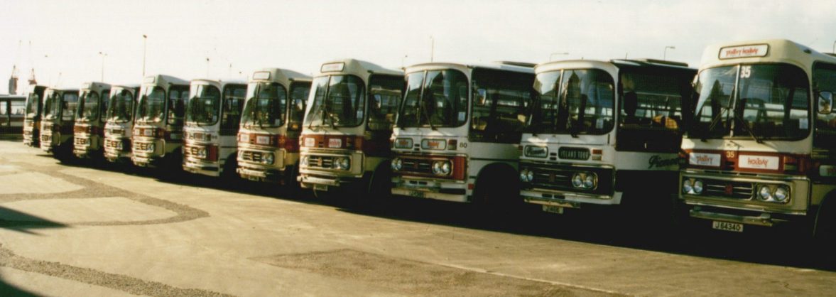 Jersey Buses - Tantivy Blue Coach Tours