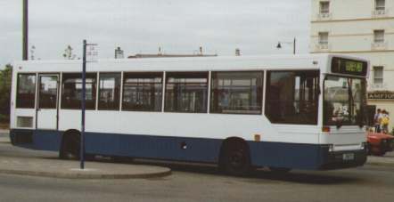 Dennis Dart 66 (J 86372) seen 
June 1998