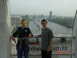 I'm frightened of heights!