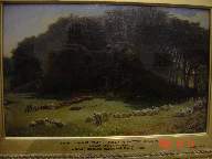 Sweet Summer Time, Sheep in Wooton Meadow, by Richard Redgrave RA 1869 at the V & A Museum, London