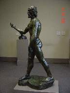 A statue in the Victoria and Albert Museum, London