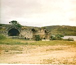 Puente de Alcon�tar, cruce N630-C526 en C�ceres (Espa�a)