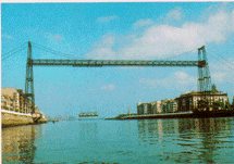 Puente transbordador de Portugalete, Bilbao (Espa�a)
